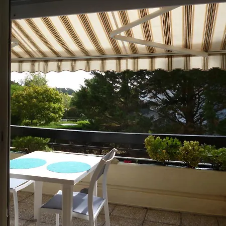 Studio Lumineux Avec Belle Terrasse Sur Espaces Verts, 100M Plage Carnac Exterior photo
