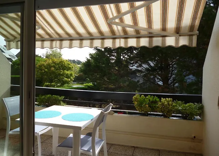 Studio Lumineux Avec Belle Terrasse Sur Espaces Verts, 100M Plage